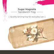 Pimpernel - Sugar Magnolia - Sandwich Tray | 15.1 x 6.5 in Home & Kitchen