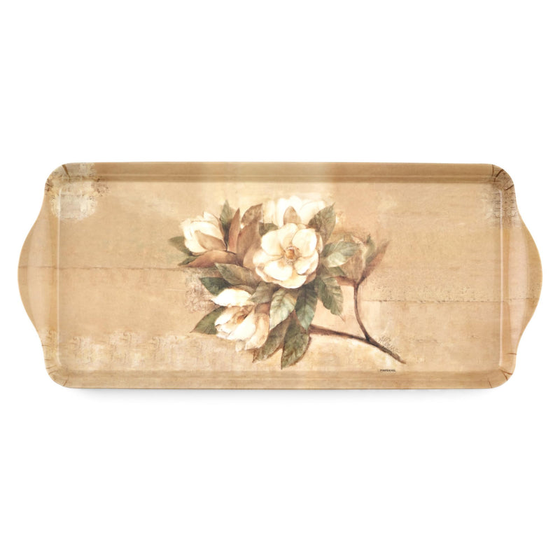 Pimpernel - Sugar Magnolia - Sandwich Tray | 15.1 x 6.5 in Home & Kitchen