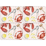 Pimpernel - Summer Feast Placemats (Set of 4) | 15.7 x 11.7 in Home & Kitchen