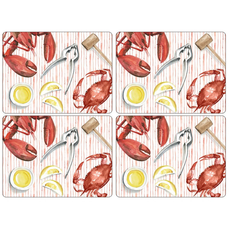 Pimpernel - Summer Feast Placemats (Set of 4) | 15.7 x 11.7 in Home & Kitchen