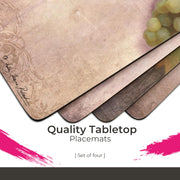 Pimpernel - Tuscan Vineyard placemat (Set of 4) | 16 x 12 in Home & Kitchen