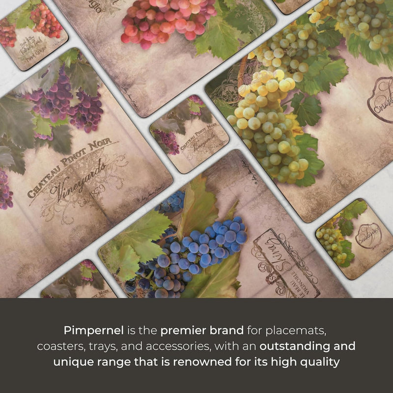 Pimpernel - Tuscan Vineyard placemat (Set of 4) | 16 x 12 in Home & Kitchen