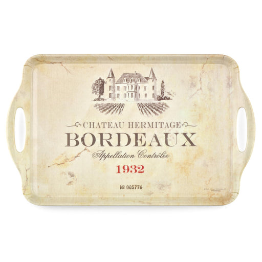 Pimpernel - Vin de France - Melamine Handled Tray | 18.9 x 11.6 in Home & Kitchen