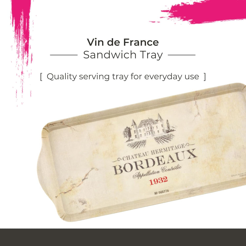 Pimpernel - Vin de France - Sandwich Tray 15.1X6.5" - 15.1 X6.5" Home & Kitchen