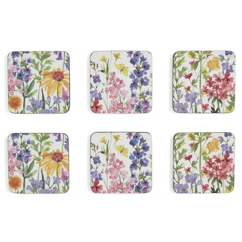 Pimpernel - WILDFLOWERS COASTERS S/6 Home & Kitchen