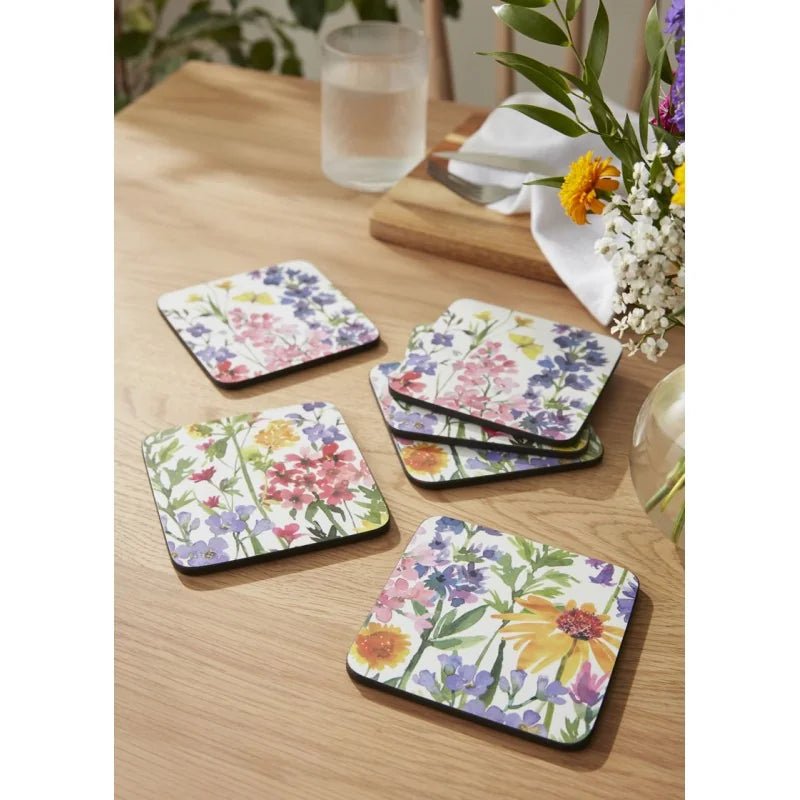 Pimpernel - WILDFLOWERS COASTERS S/6 Home & Kitchen