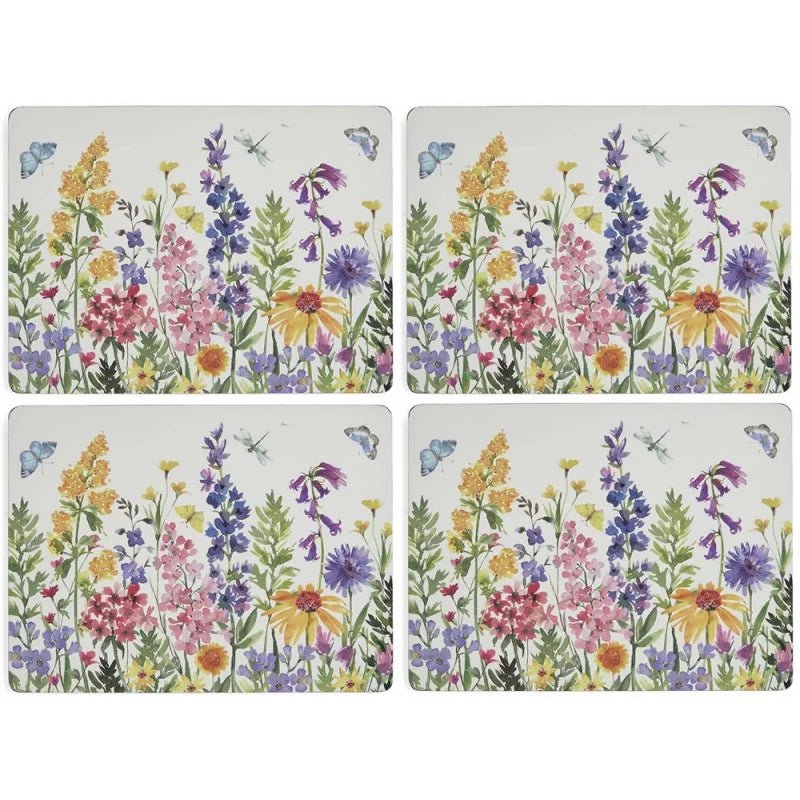 Pimpernel - WILDFLOWERS PLACEMATS S/4 Home & Kitchen