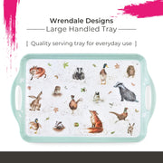 Pimpernel - Wrendale DESIGNS - Large Tray | 18.9 x 11.6 in Home & Kitchen