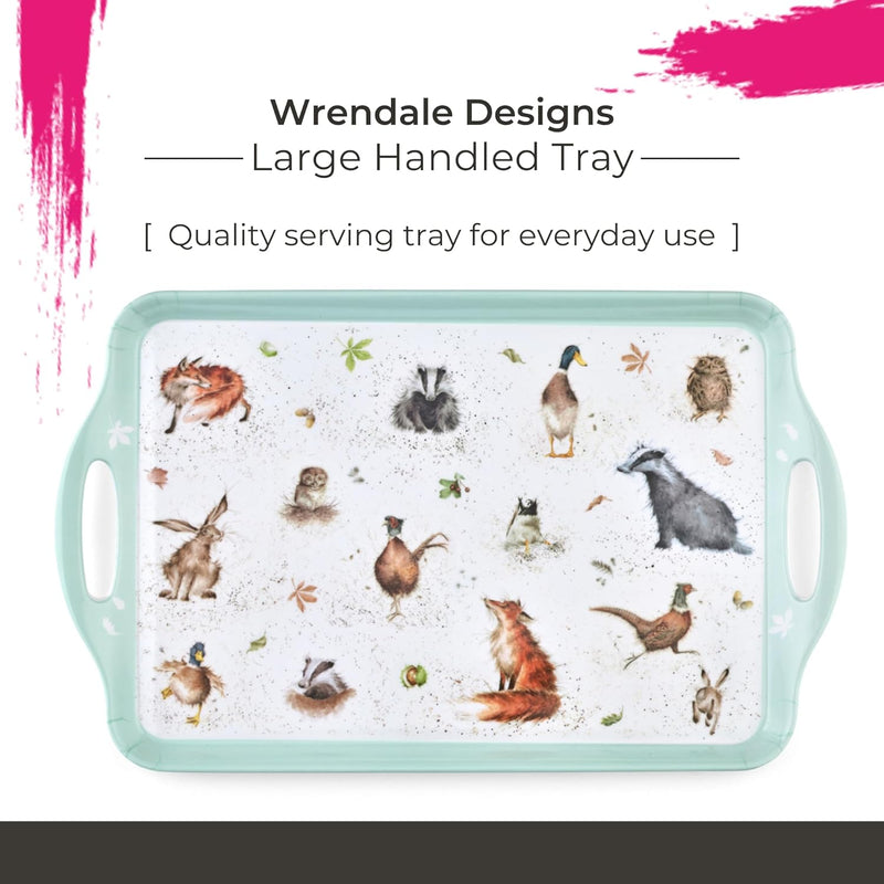 Pimpernel - Wrendale DESIGNS - Large Tray | 18.9 x 11.6 in Home & Kitchen