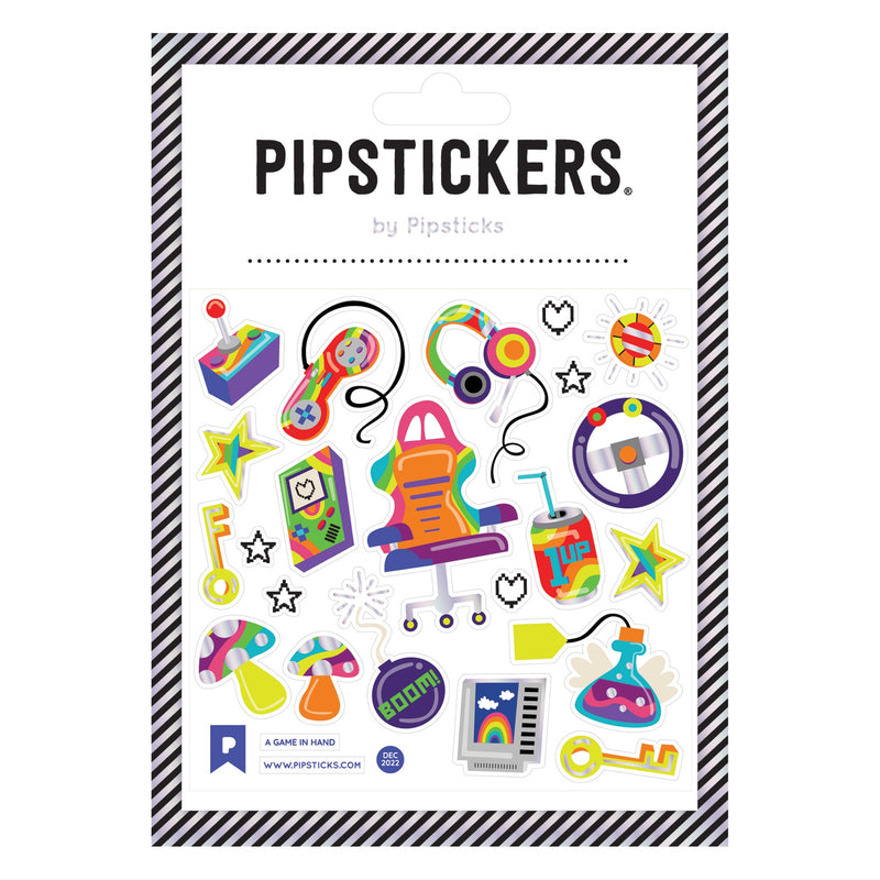 PIPSTICKERS - A Game In Hand Arts & Entertainment