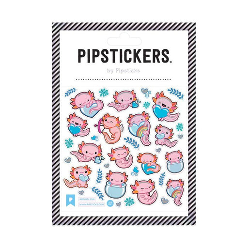 PIPSTICKERS - Axolotl Fun Arts & Entertainment