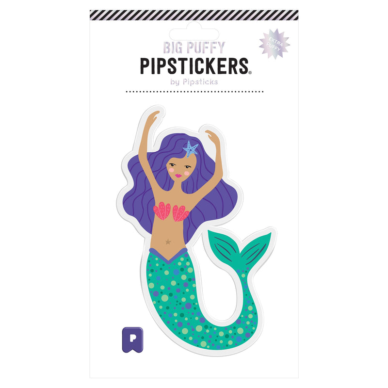 PIPSTICKERS - Big Puffy Mermaid Arts & Entertainment