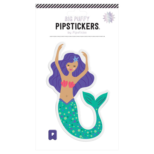 PIPSTICKERS - Big Puffy Mermaid Arts & Entertainment
