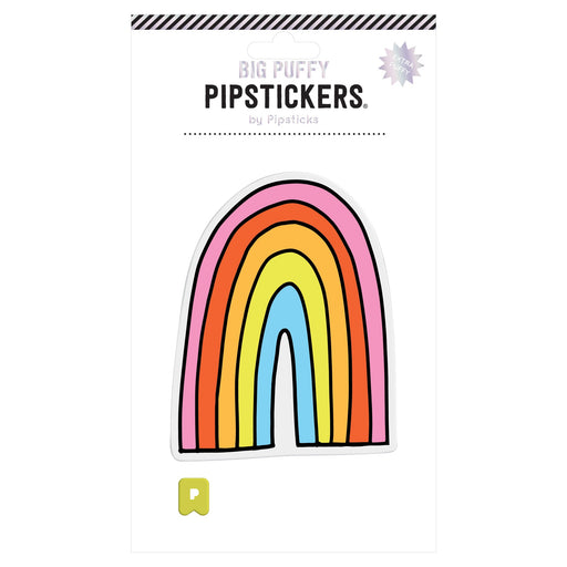PIPSTICKERS - Big Puffy Rainbow Arts & Entertainment