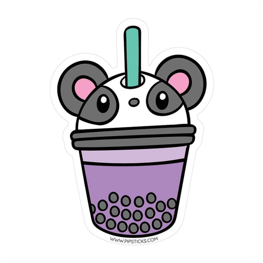 PIPSTICKERS - Boba Panda Vinyl Electronics