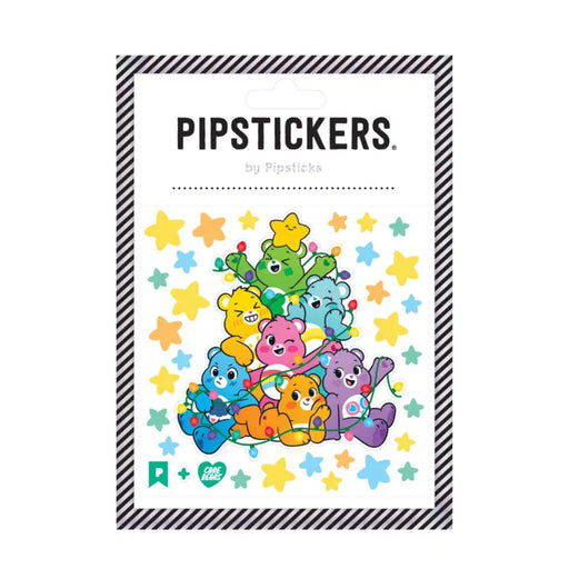 PIPSTICKERS - Care Bears Fuzzy Christmas Tree Arts & Entertainment