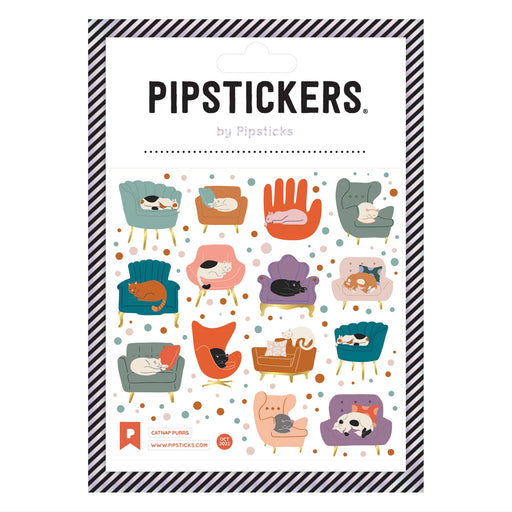 PIPSTICKERS - Catnap Purrs Arts & Entertainment