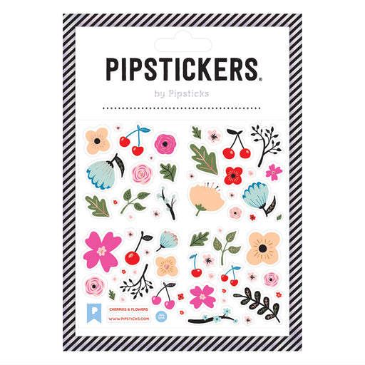 PIPSTICKERS - Cherries & Flowers Arts & Entertainment
