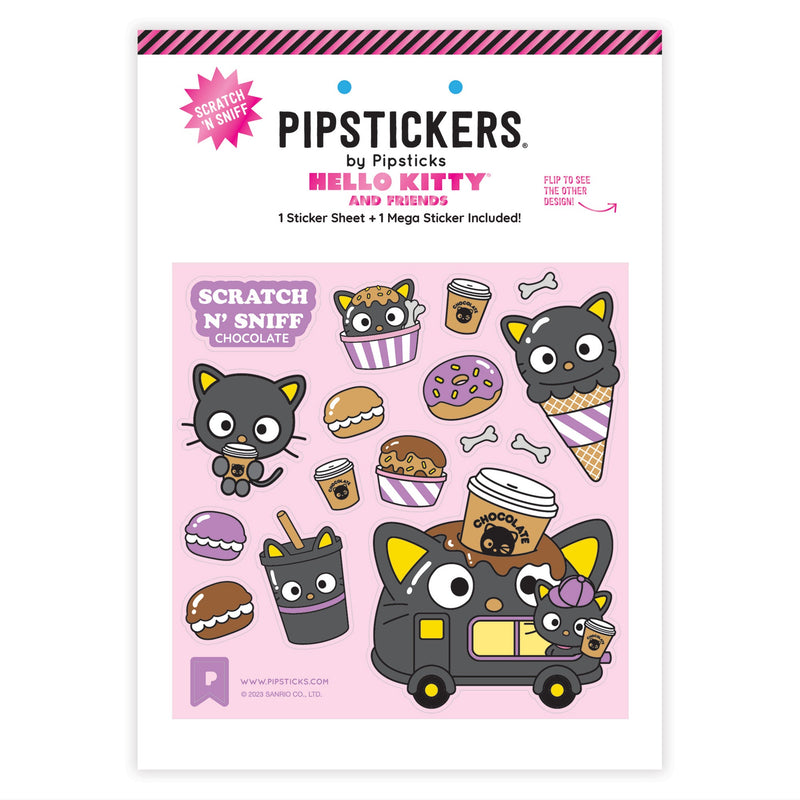 PIPSTICKERS - Chococat Chocolate Chariot Scratch 'n Sniff Arts & Entertainment
