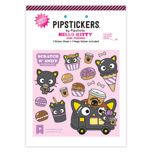 PIPSTICKERS - Chococat Chocolate Chariot Scratch 'n Sniff Arts & Entertainment