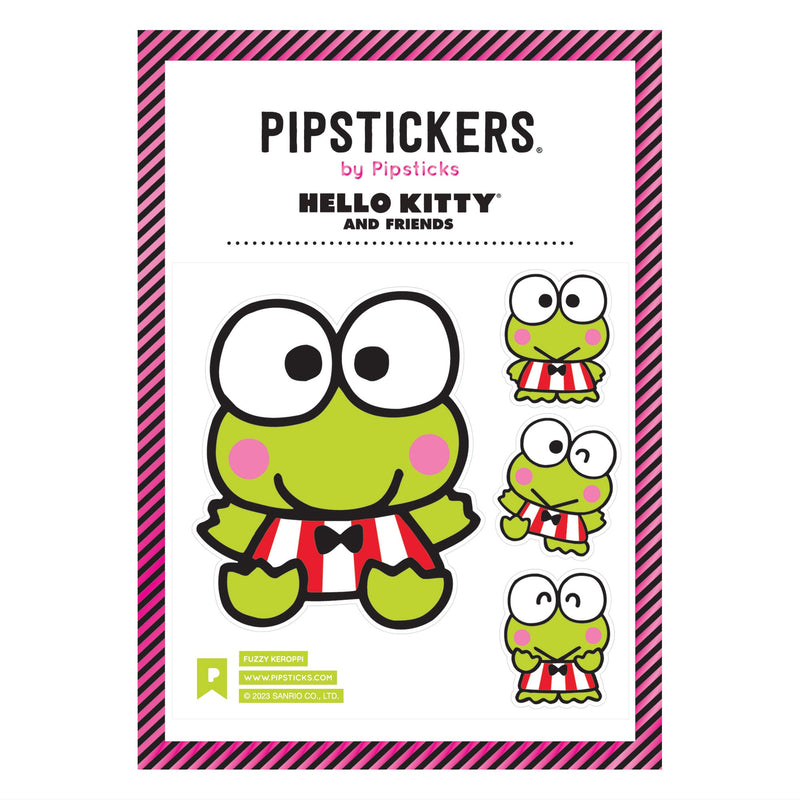 PIPSTICKERS - Fuzzy Keroppi Arts & Entertainment