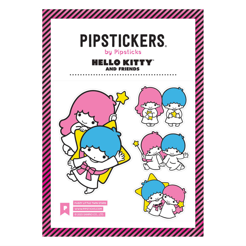 PIPSTICKERS - Fuzzy Little Twin Stars Arts & Entertainment