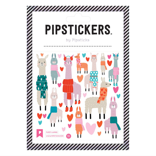 PIPSTICKERS - Fuzzy Llamas Arts & Entertainment