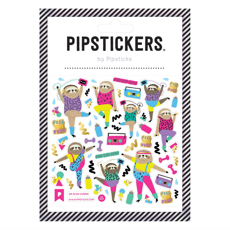 PIPSTICKERS - Go Slow Cardio Arts & Entertainment