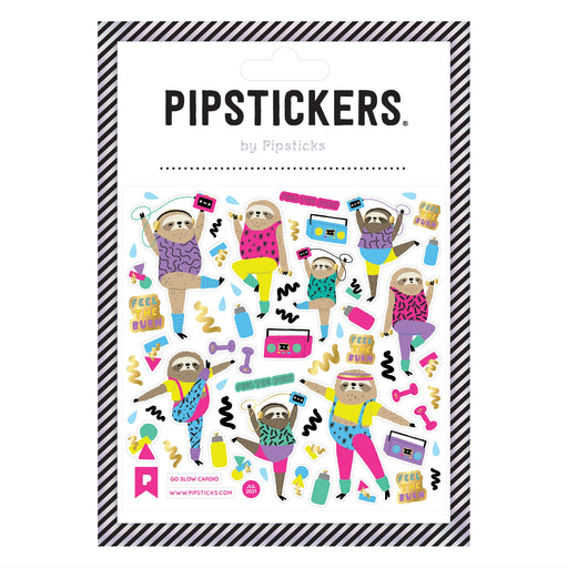 PIPSTICKERS - Go Slow Cardio Arts & Entertainment