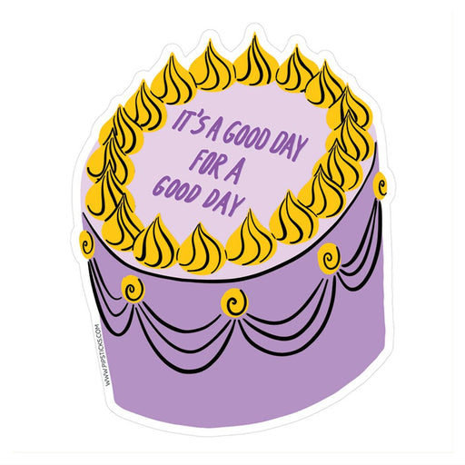 PIPSTICKERS - Good Day Cake Vinyl Electronics