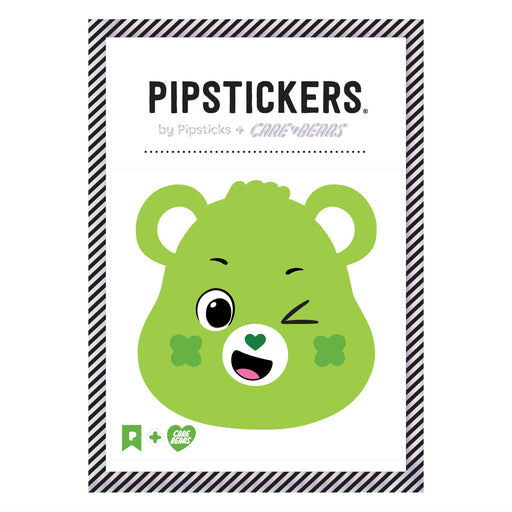 PIPSTICKERS - Good Luck Bear Fuzzy Arts & Entertainment