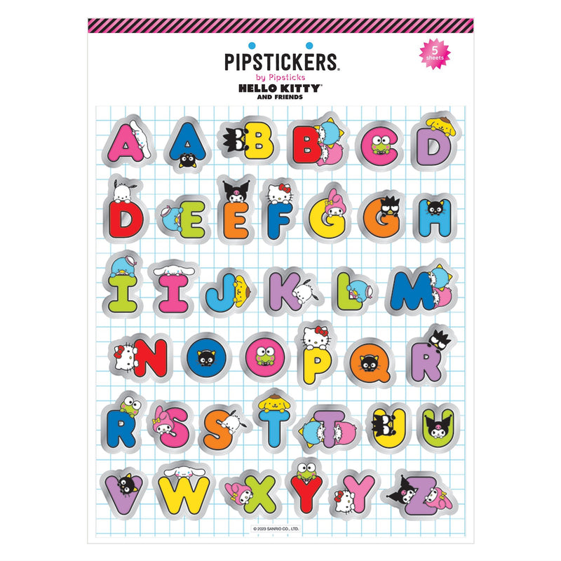 PIPSTICKERS - Hello Kitty And Friends: Hide & Seek Big Alphabet Toys & Games