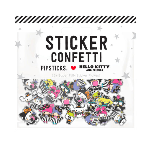 PIPSTICKERS - Hello Kitty And Friends: Stripe A Pose Sticker Confetti Arts & Entertainment
