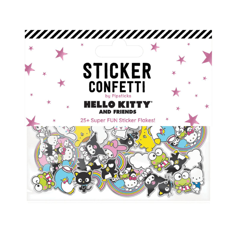 PIPSTICKERS - Hello Kitty And Friends: Together Forever Sticker Confetti Arts & Entertainment