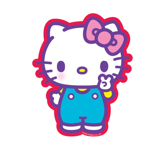 PIPSTICKERS - Hello Kitty Peace Sign Vinyl Electronics