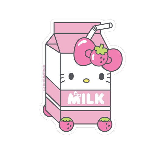 PIPSTICKERS - Hello Kitty Strawberry Milk Vinyl Arts & Entertainment