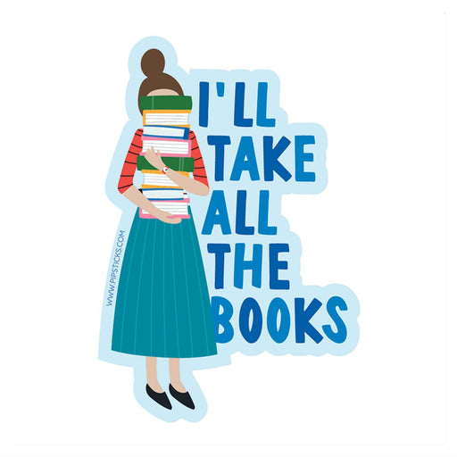 PIPSTICKERS - I'll Take All The Books Vinyl Arts & Entertainment