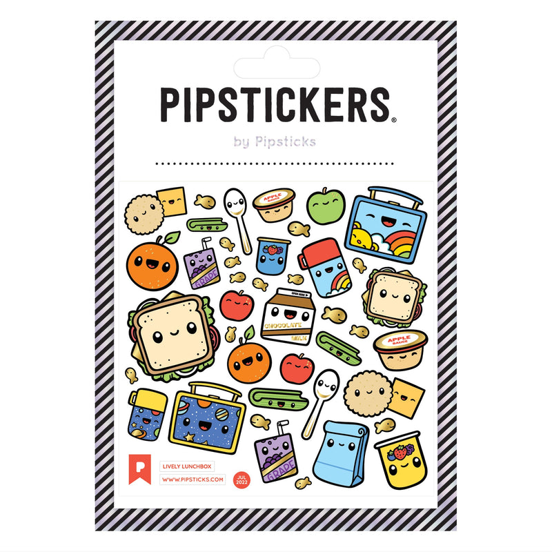 PIPSTICKERS - Lively Lunchbox Arts & Entertainment