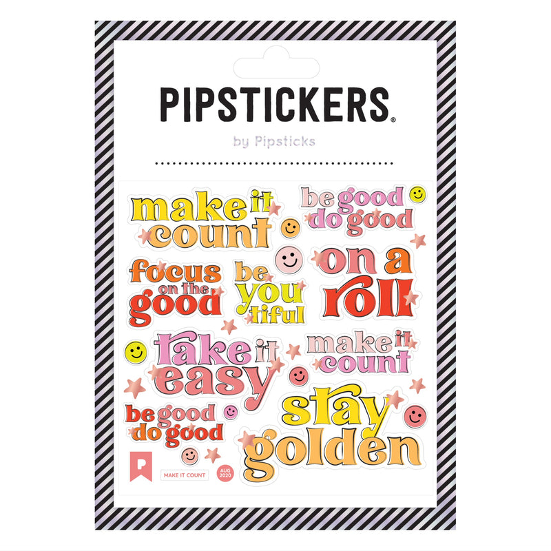PIPSTICKERS - Make It Count Arts & Entertainment
