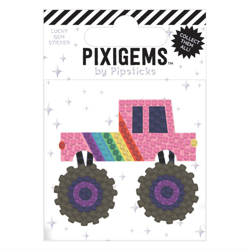 PIPSTICKERS - Micky Monster Truck Pixigem Toys & Games