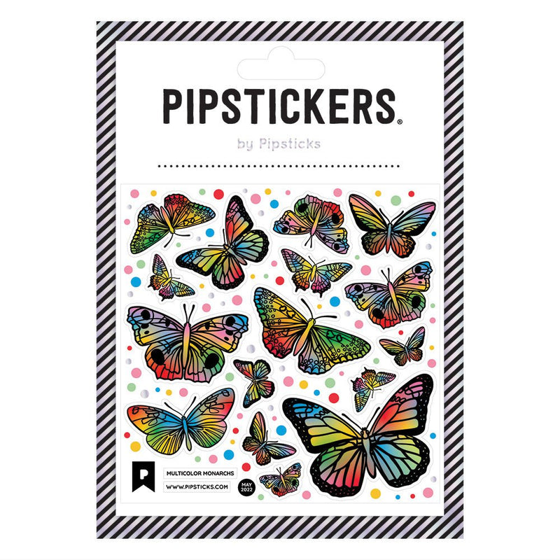 PIPSTICKERS - Multicolor Monarchs Arts & Entertainment