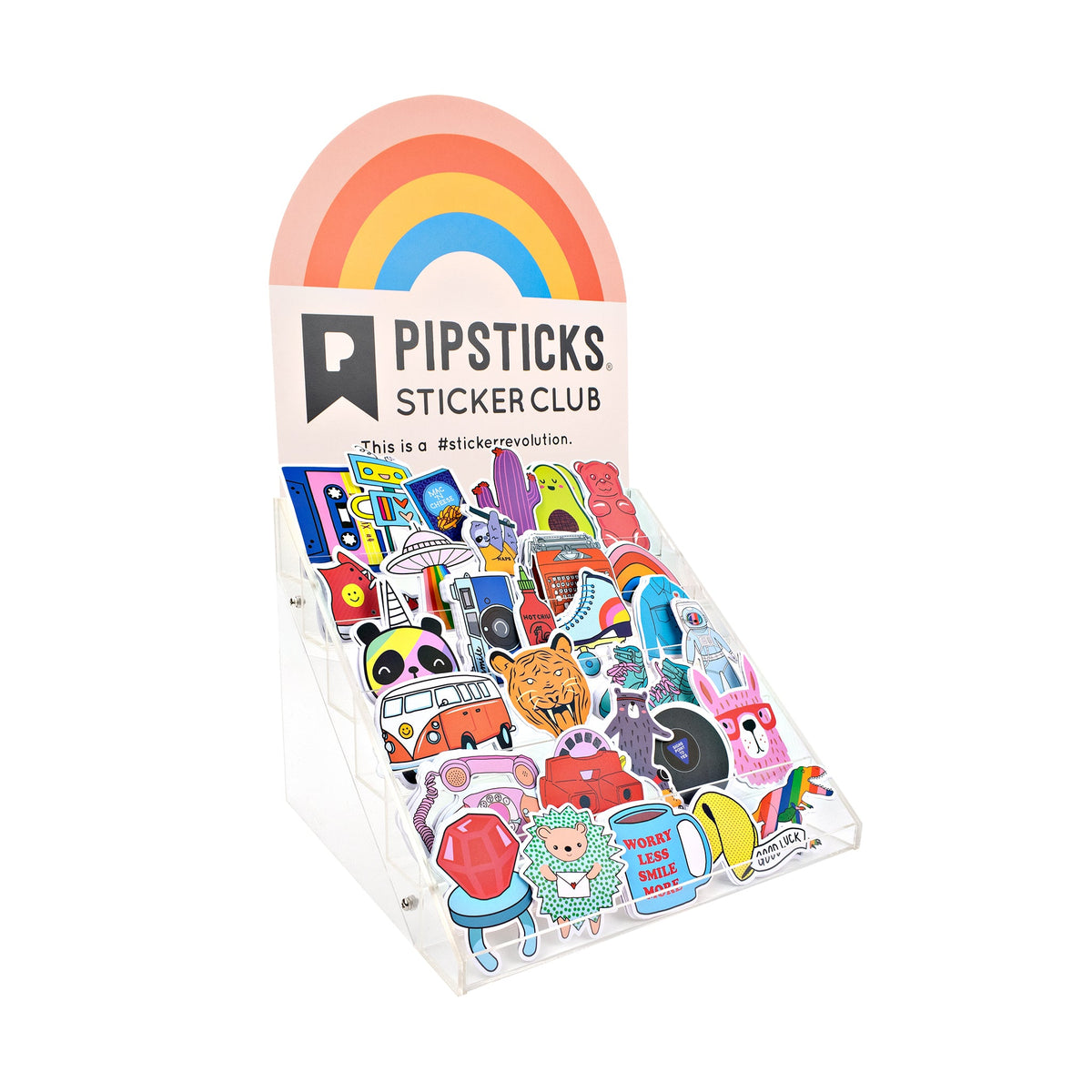 PIPSTICKERS - PIPSTICKS Vinyl Pipsticker Display | Business ...