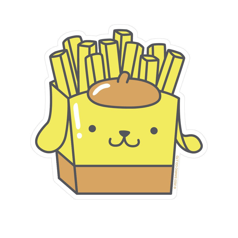 PIPSTICKERS - Pompompurin Fries Vinyl Electronics