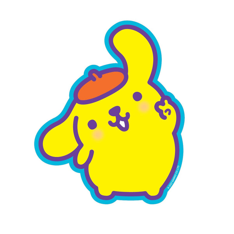 PIPSTICKERS - Pompompurin Peace Sign Vinyl Arts & Entertainment