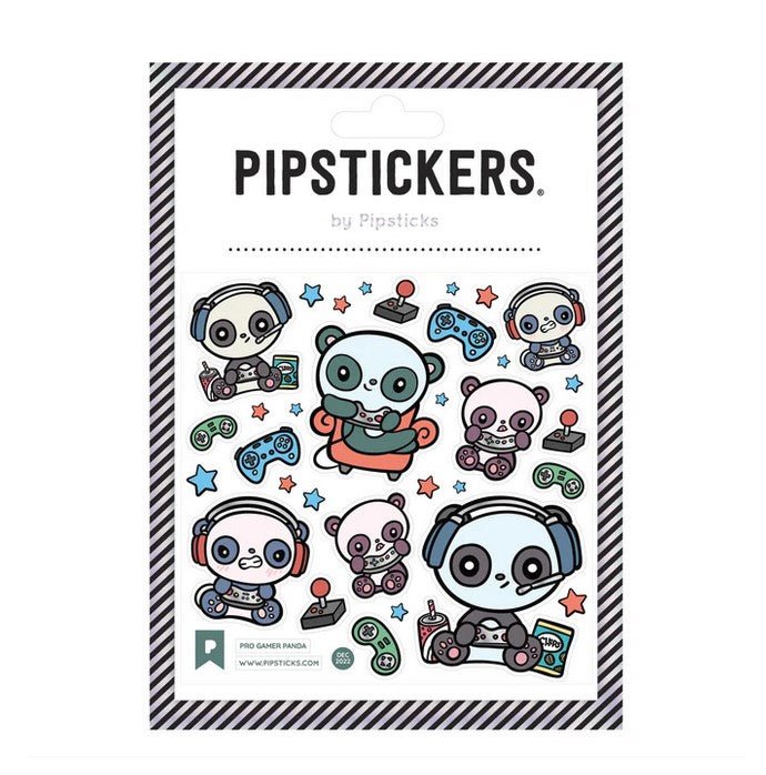 PIPSTICKERS - Pro Gamer Panda Arts & Entertainment