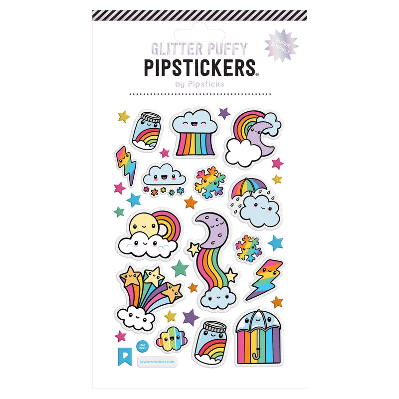 PIPSTICKERS - Puffy Cloudbursts Arts & Entertainment