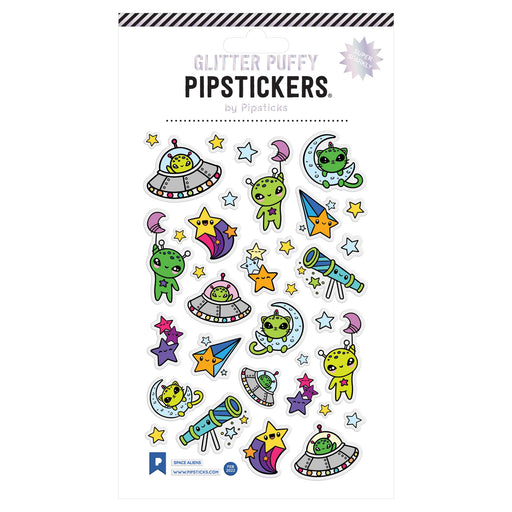 PIPSTICKERS - Puffy Space Aliens Arts & Entertainment