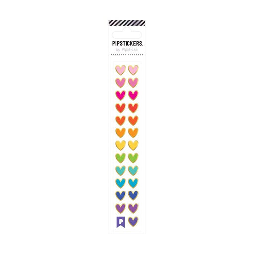 PIPSTICKERS - Rainbow Heart Minis Arts & Entertainment