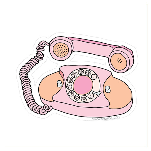 PIPSTICKERS - Retro Phone Vinyl Electronics