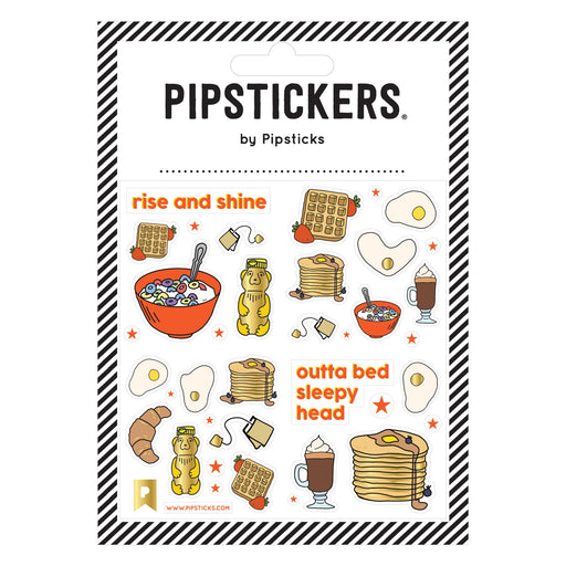 PIPSTICKERS - Rise & Shine Breakfast Time Arts & Entertainment